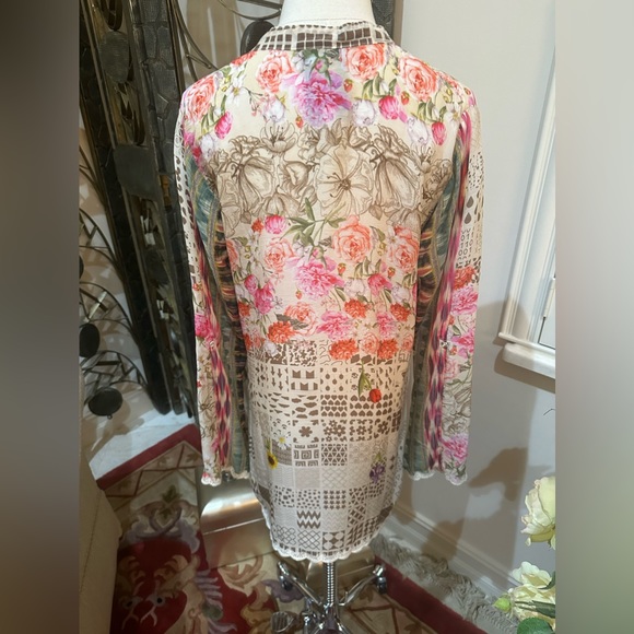 Johnny Was Janice Tunic top - Picture 3 of 8